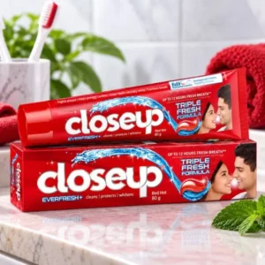 Closeup Toothpaste